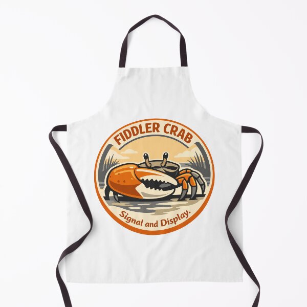 Item preview, Fiddler Crab Coastal Signal Emblem designed and sold by WildlifeInc.