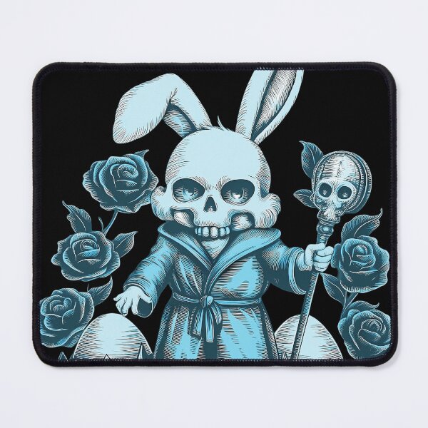 Item preview, Gothic Evil Easter Bunny Engraving Art designed and sold by Art-Arcade6.