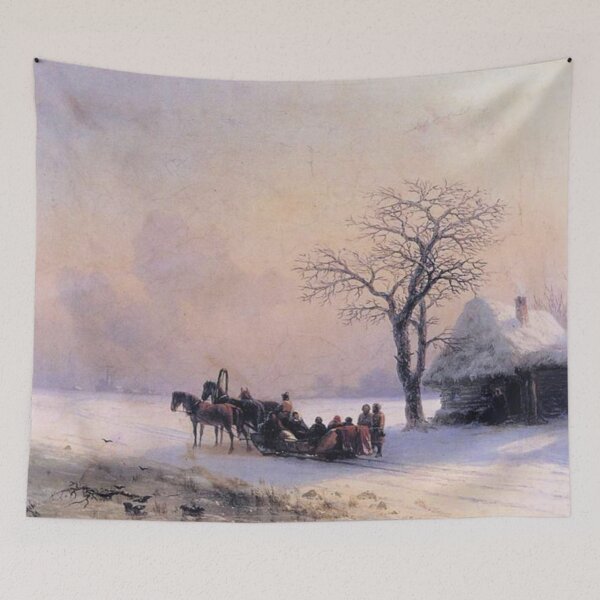 Item preview, Winter Scene in Little Russia designed and sold by SharonTheFirst.