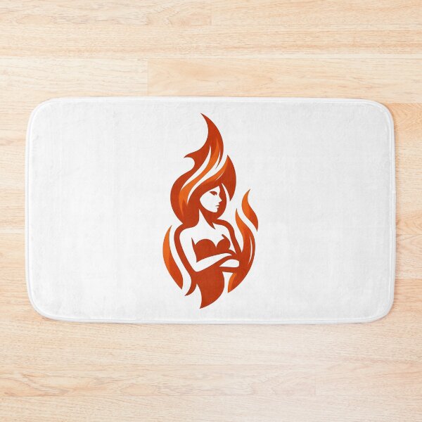 Item preview, Flame Mother Love Silhouette Abstract Fire Heart Design. designed and sold by Spark2Seduction.