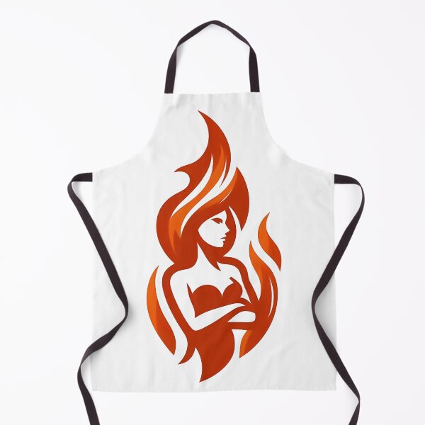 Item preview, Flame Mother Love Silhouette Abstract Fire Heart Design. designed and sold by Spark2Seduction.