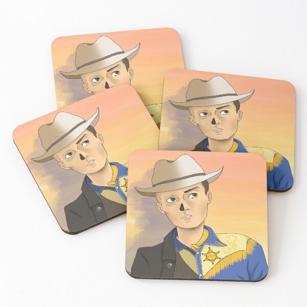 Item preview, the ghoul and the cowboy designed and sold by bunny eating cheese.
