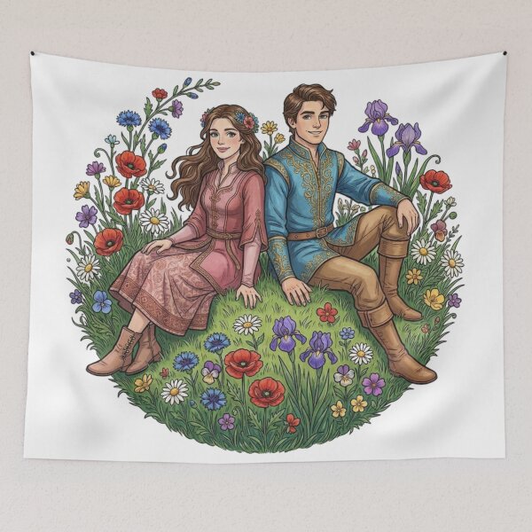 Item preview, Young couple designed and sold by PP&RAINBOW SHOP.