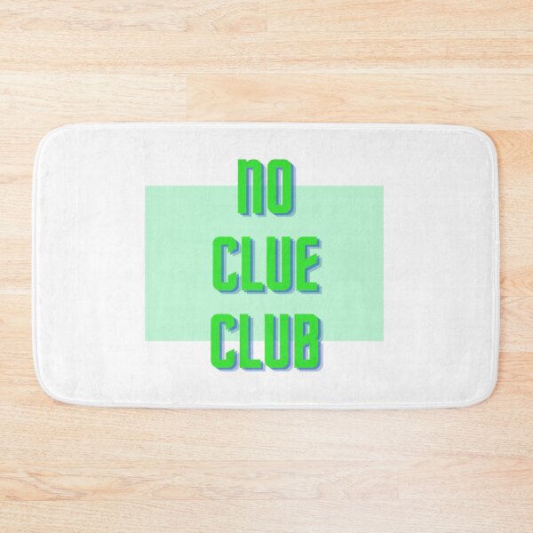 Item preview, No Clue Club - Green style designed and sold by Clumsy People.