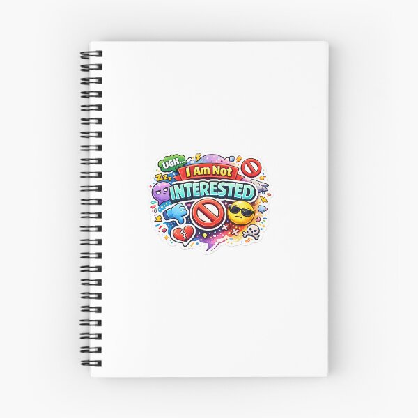 Item preview, I am not interested  designed and sold by Logo0945.