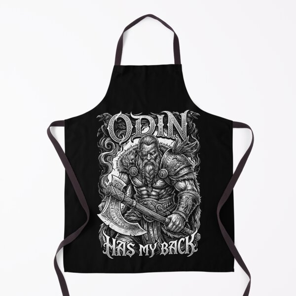 Artikelvorschau, Odin hält mir den Rücken frei Wikingerkrieger Nordische Mythologie Raben entworfen und verkauft von GrandeDuc.