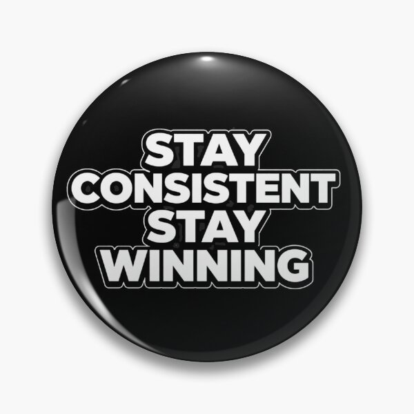 Item preview, Stay Consistent Stay Winning Shirt designed and sold by Papier Atelier Art.