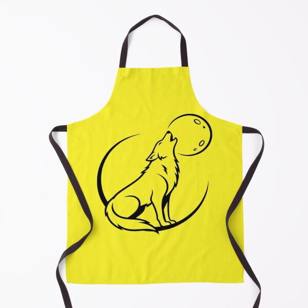 Item preview, Minimalist Howling Wolf Under the Moon Line Art designed and sold by mirojurin by AXXISS .