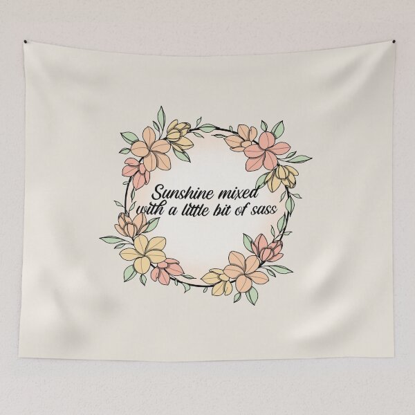 Item preview, Blooming quote circle designed and sold by Pamelarts.