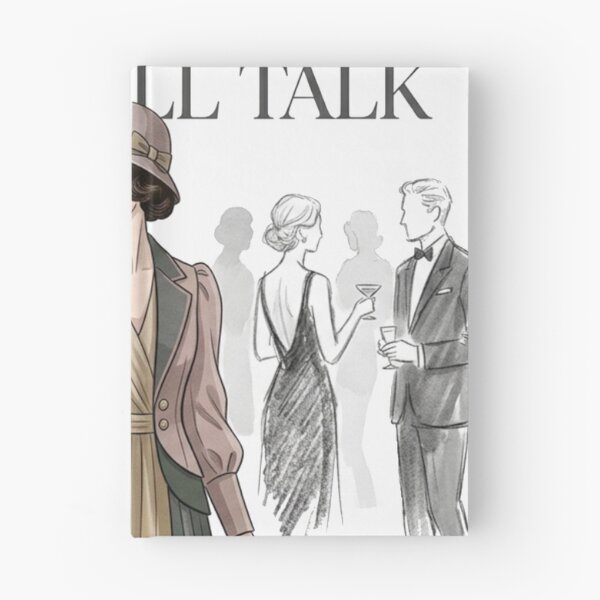 Item preview, I Wasn’t Made for Small Talk – Introvert Quote Design designed and sold by Quiet Mode Studio.