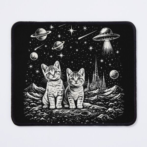 Item preview, Space Kittens Cats in Cosmos designed and sold by Blok45.