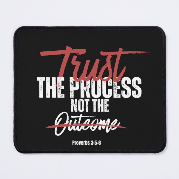 Item preview, Trust the Process Christian Motivation Proverbs 3:5-6 Design designed and sold by GCteez.