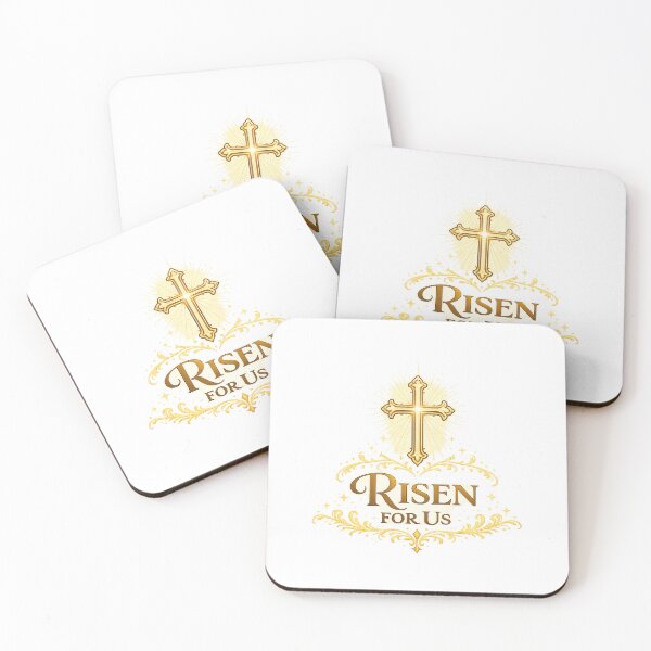 Item preview, Risen for Us Christian Easter Cross Design designed and sold by StyleLap.
