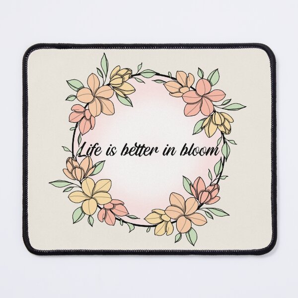 Item preview, Blooming quote circle designed and sold by Pamelarts.