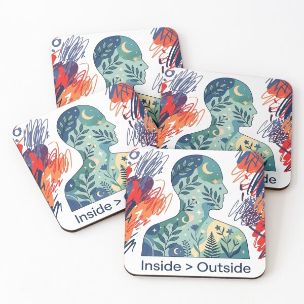 Item preview, Inside Over Outside – Introvert Minimal Concept designed and sold by Quiet Mode Studio.
