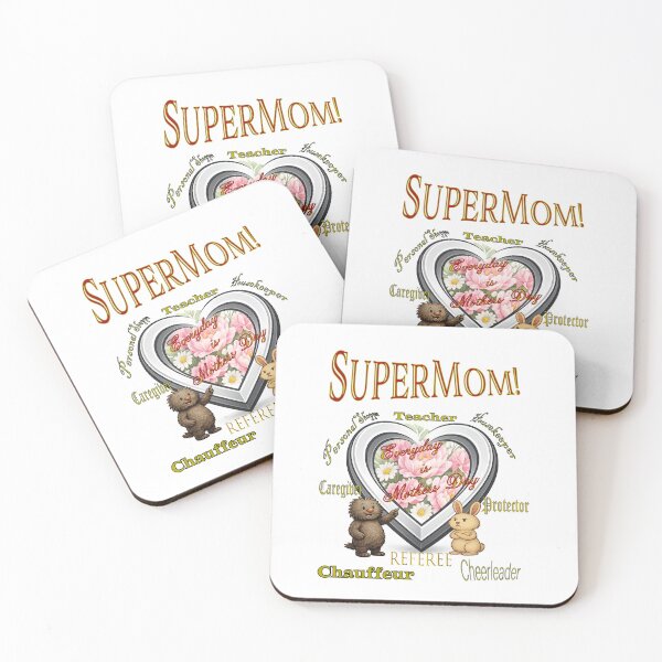 Item preview, SuperMom Mother's Day – Reggie and Dean Gifts and Cards designed and sold by TortoiseHeadPub.