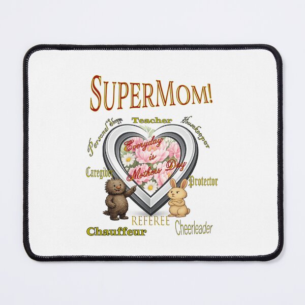 Item preview, SuperMom Mother's Day – Reggie and Dean Gifts and Cards designed and sold by TortoiseHeadPub.