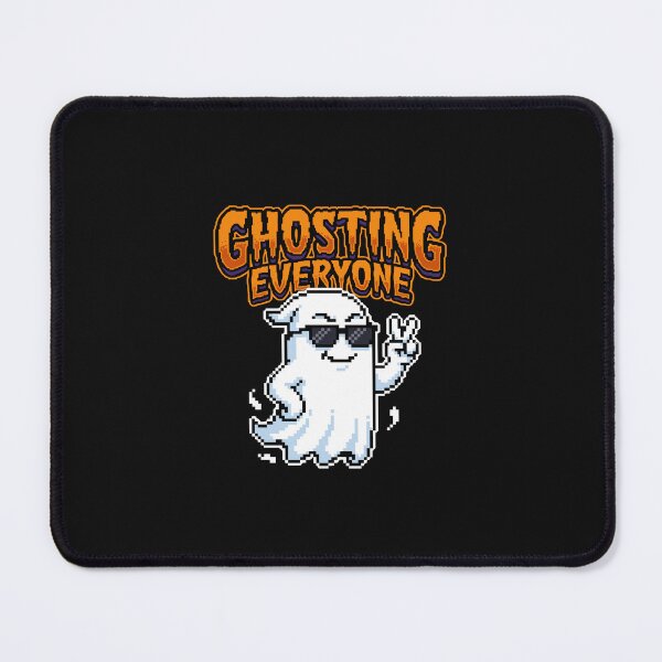 Item preview, Ghosting Everyone - Cool Pixel Art Ghost Introvert Tee designed and sold by artistastshirt.