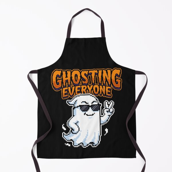 Item preview, Ghosting Everyone - Cool Pixel Art Ghost Introvert Tee designed and sold by artistastshirt.