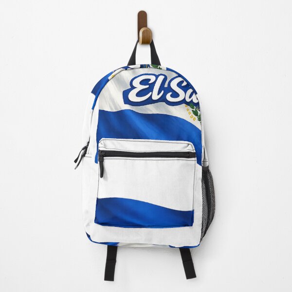 Item preview, El Salvador Flag Design – Waving Flag Typography Graphic designed and sold by GarnerSupplyCo.
