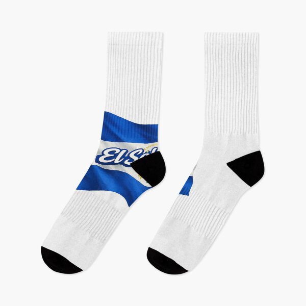 Item preview, El Salvador Flag Design – Waving Flag Typography Graphic designed and sold by GarnerSupplyCo.