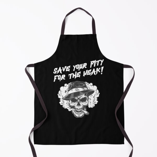 Item preview, Save Your Pity For the Weak Skull Skeleton Dark Gothic Design designed and sold by KAWKAW-DRHM.