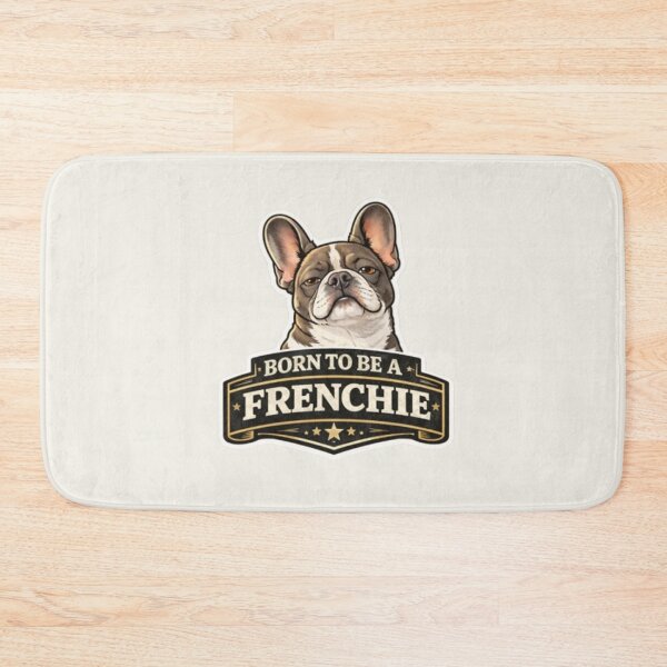 Item preview, French Bulldog Owners Club – Born To Be A Frenchie Vintage Funny French Bulldog Design designed and sold by Frenchie Fever.
