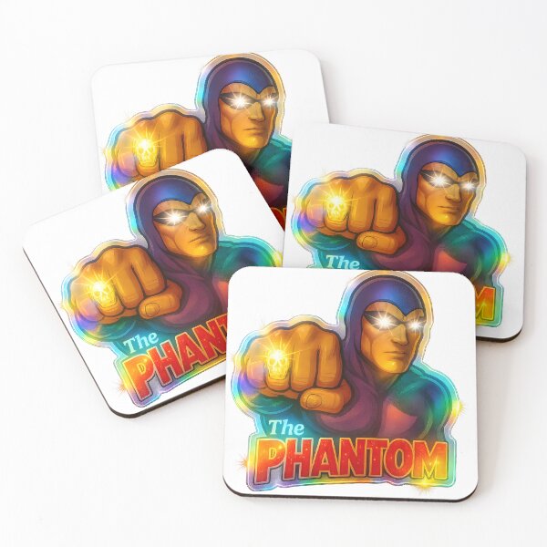Item preview, The Phantom – Vibrant 5D Holographic Power Sticker designed and sold by Imagetore.