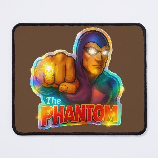 Item preview, The Phantom – Vibrant 5D Holographic Power Sticker designed and sold by Imagetore.