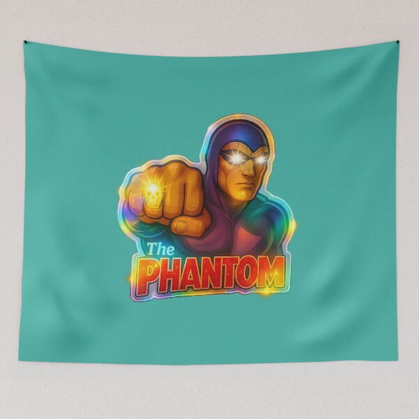Item preview, The Phantom – Vibrant 5D Holographic Power Sticker designed and sold by Imagetore.