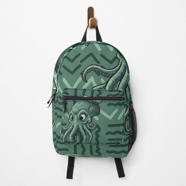 Item preview, Cthulhu with mystical motifs - Bogolan Mandala style designed and sold by Wolagno.