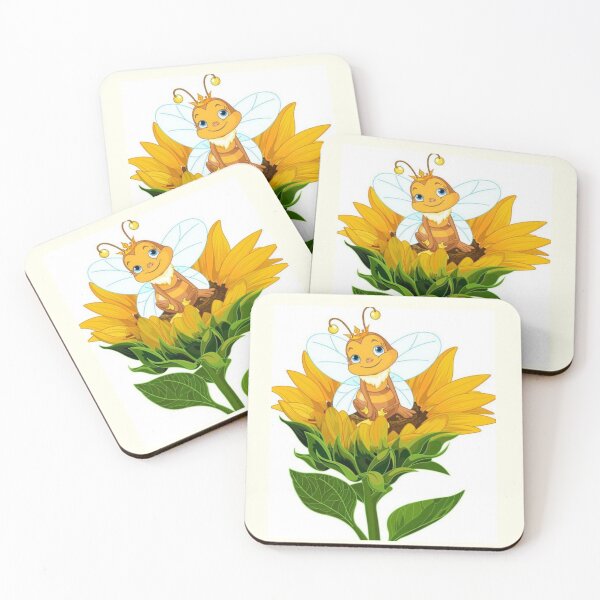 Item preview, Queen Bee on Sunflower – Golden Summer Vibes designed and sold by HALYNA070824.