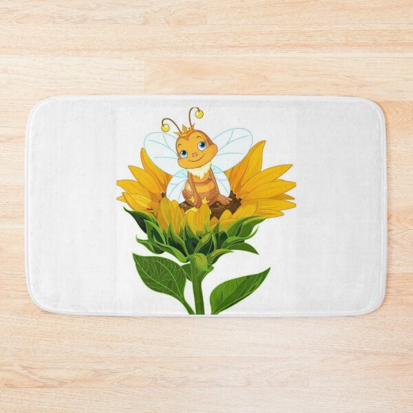 Item preview, Queen Bee on Sunflower – Golden Summer Vibes designed and sold by HALYNA070824.