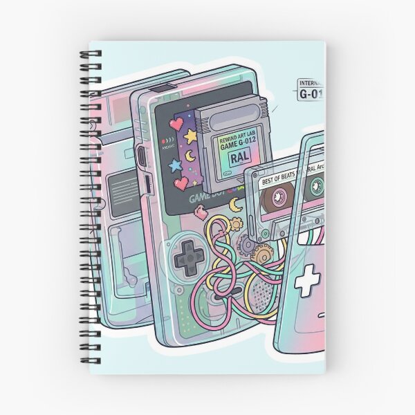 Item preview, Internal Anatomy of Nostalgia - Translucent Retro Handheld G-012 designed and sold by RewindArtLab.