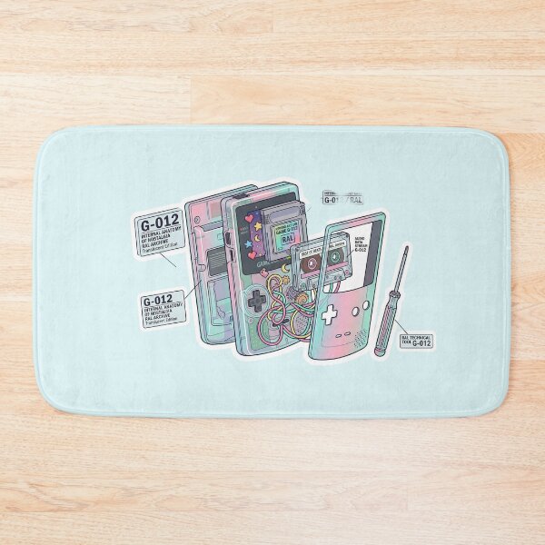 Item preview, Internal Anatomy of Nostalgia - Translucent Retro Handheld G-012 designed and sold by RewindArtLab.
