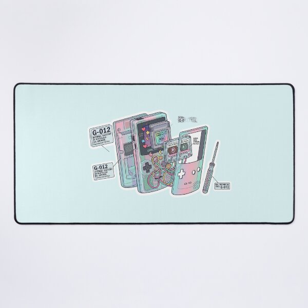 Item preview, Internal Anatomy of Nostalgia - Translucent Retro Handheld G-012 designed and sold by RewindArtLab.