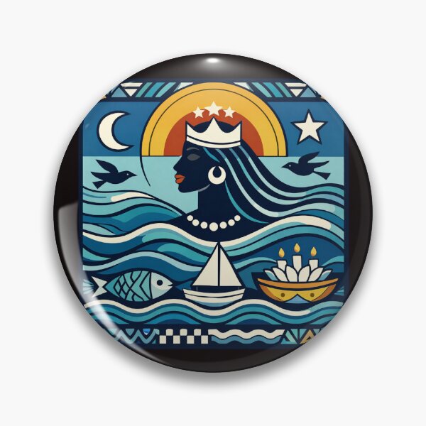 Item preview, Yemanjá Brazilian Oceanic Symbol of Serenity and Power #11 designed and sold by Helios Be. Lavsh.