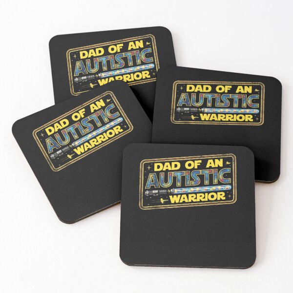 Item preview, Dad Of An Autistic Warrior Autism Awareness Dad Fathers Day designed and sold by KAWKAW-DRHM.