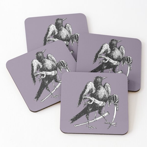 Item preview, Blackbird Illustration Personification Dictionnaire Infernal Cut Out designed and sold by taiche.
