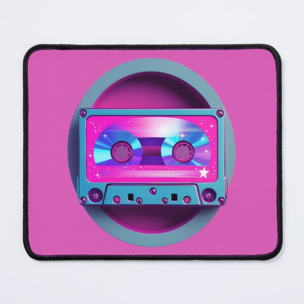 Item preview, Neon Retro 80s – Design 07 Retro 80s Neon Cassette Tape designed and sold by NK-Studios .