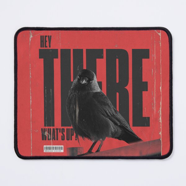 Item preview, Hey There Jackdaw Urban Street Poster designed and sold by WildHugeDot.