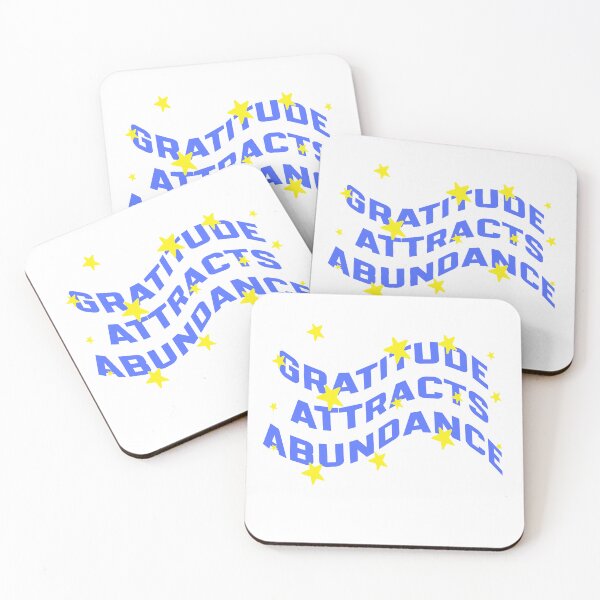 Item preview, gratitude attracts abundance designed and sold by musclegirly.
