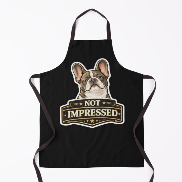 Item preview, French Bulldog Owners Club – Not Impressed Funny Frenchie Attitude Design designed and sold by Frenchie Fever.