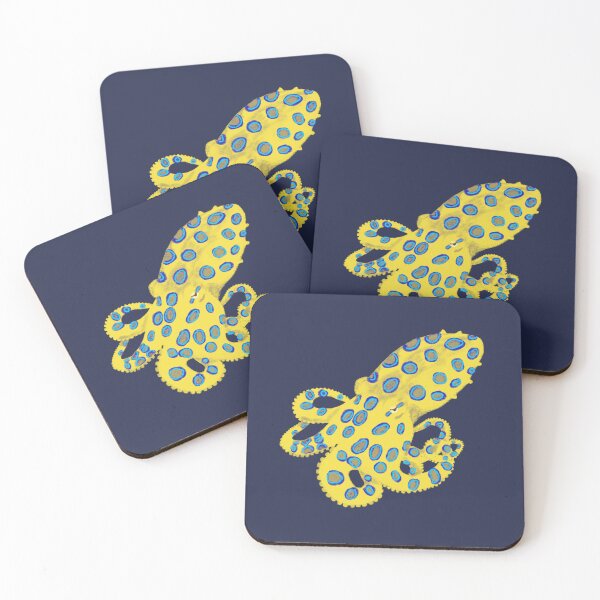 Item preview, Blue ringed octopus designed and sold by Elena Cherchi.