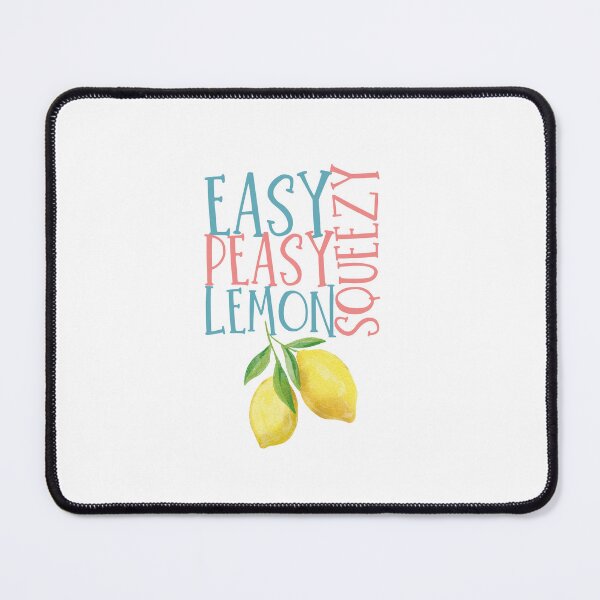Item preview, Easy Peasy Lemon Squeezy - Summer Lemon Design designed and sold by SparkLuxe.