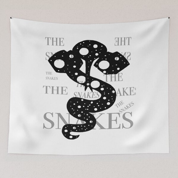 Item preview, The snakes -  expressionist caduceus magritte style designed and sold by kanakeen.