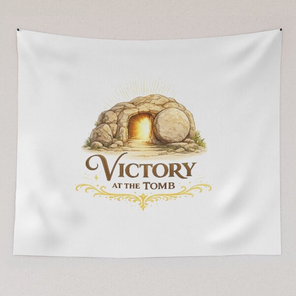 Item preview, Victory at the Tomb Christian Easter Empty Tomb Design designed and sold by StyleLap.