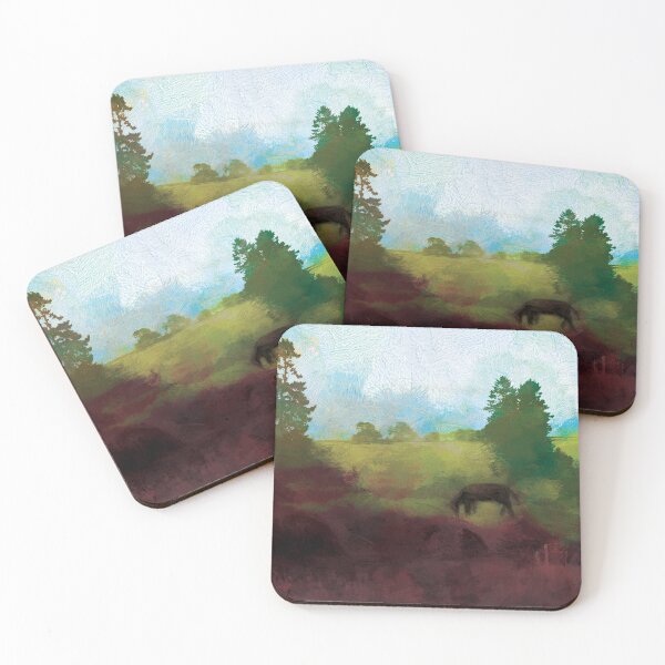 Item preview, Grazing in Shade designed and sold by Skyline-Art-Inc.