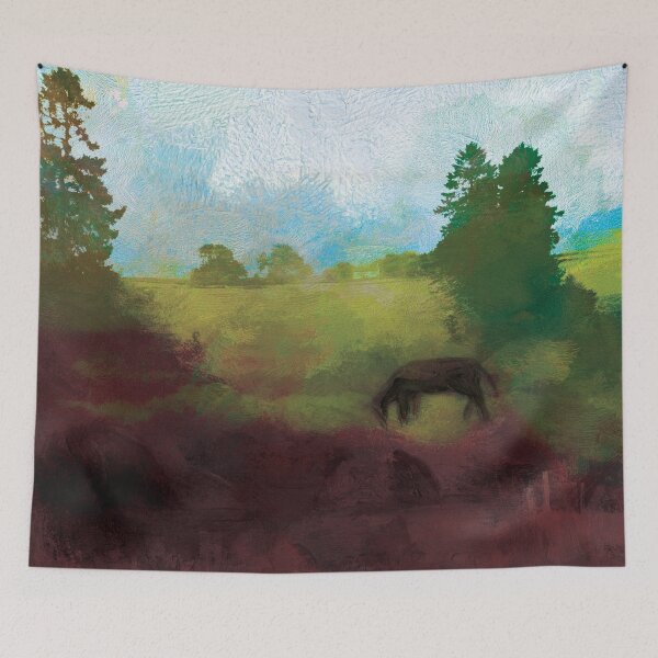 Item preview, Grazing in Shade designed and sold by Skyline-Art-Inc.