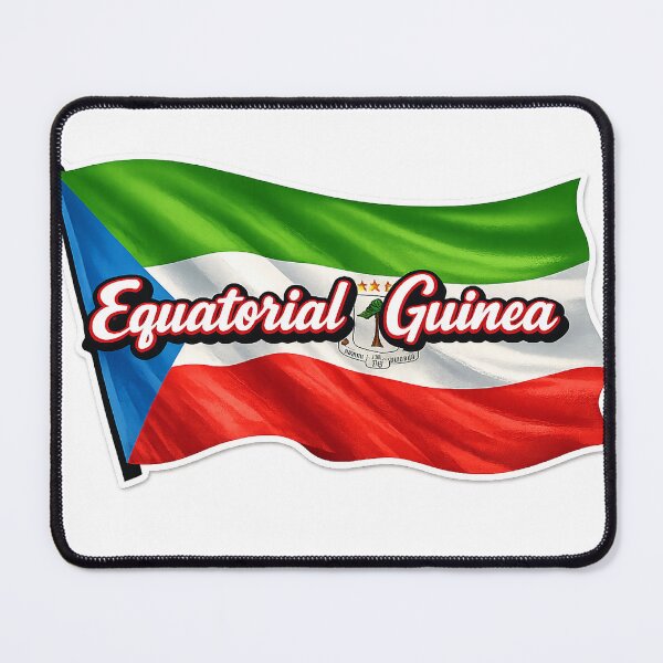Item preview, Equatorial Guinea Flag Waving Design – African Country Pride Graphic, Travel & Heritage Gift, National Flag Artwork designed and sold by GarnerSupplyCo.